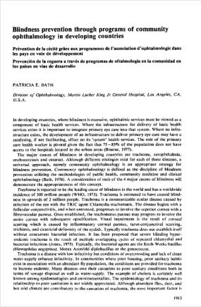 picture of community opathalmology article